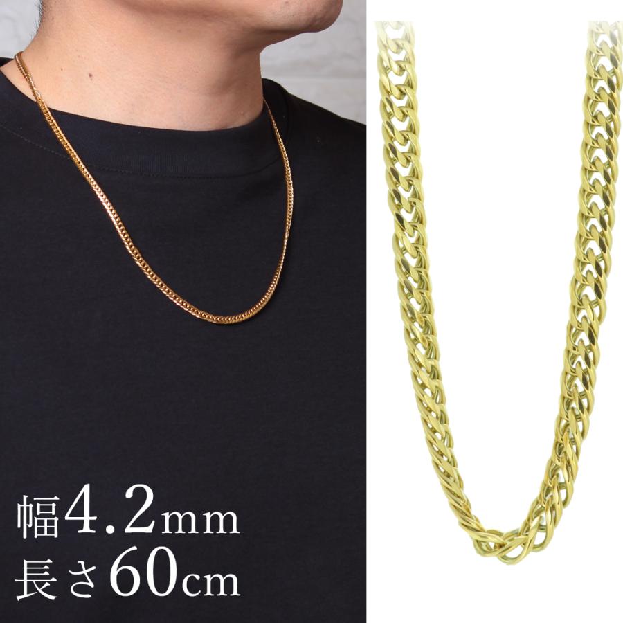喜平ネックレス ゴールドカラー キヘイ キヘイチェーン メンズ 
