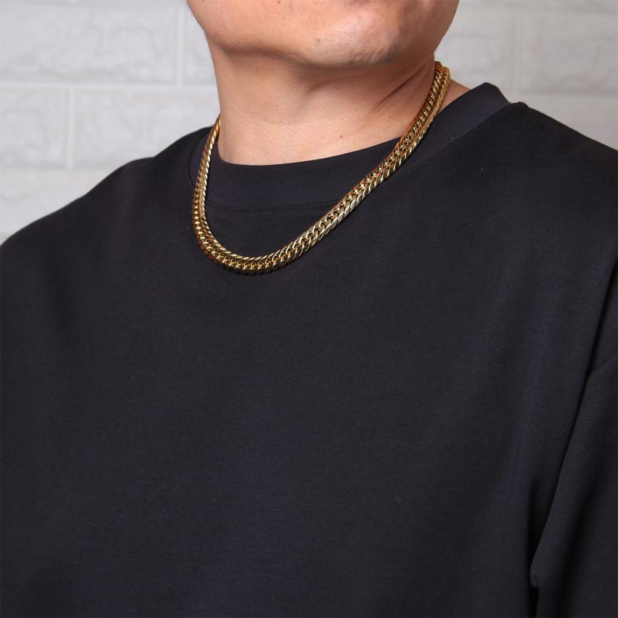 喜平ネックレス ゴールドカラー キヘイ キヘイチェーン メンズ ステンレス 金属アレルギー ブランド 喜平ネックレス 50cm シンプル かっこいい_6