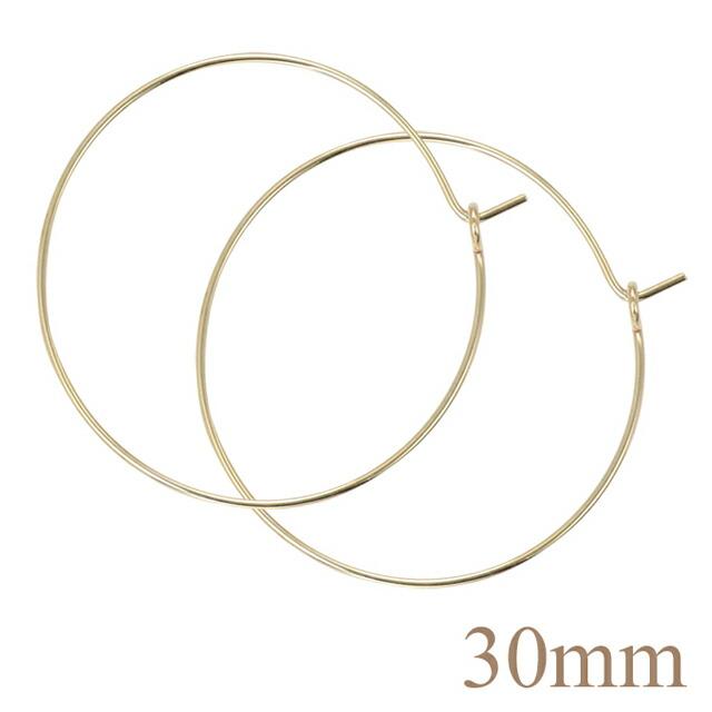 クーポン配布中 フープ ピアス 大きめ k10 10金 10k レディース 金属