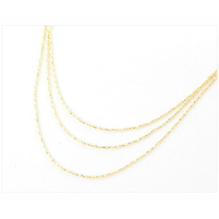 ロングネックレス 18金ネックレス レディース ペンダント k18 40代 ゴールド プレゼント 女性 爆買い クリスマスの画像