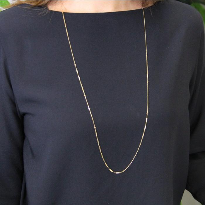 ロングネックレス 10金ネックレス レディース ペンダント K10 チェーン ゴールド シンプル ゴールド Jap syg プレシャスジュエリーyahoo 店 通販 Yahoo ショッピング