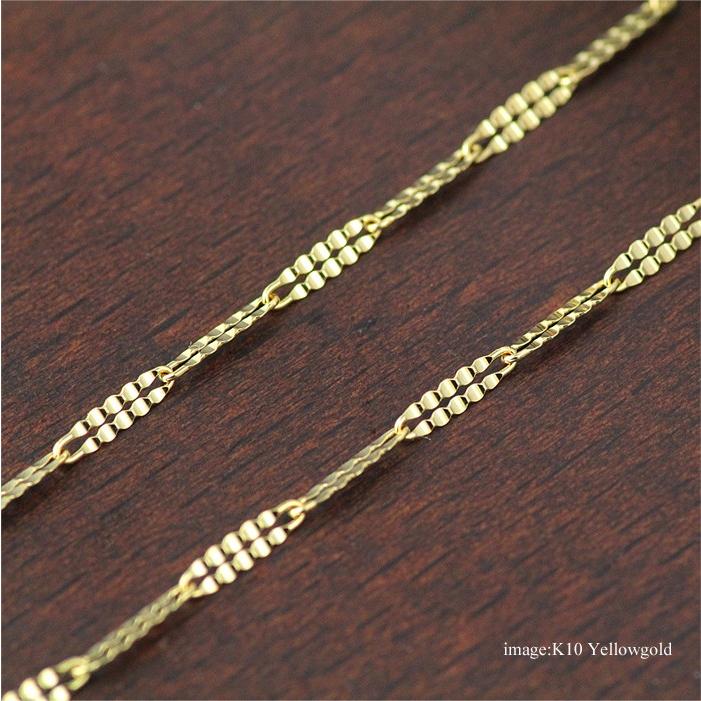 ロングネックレス 10金ネックレス レディース ペンダント k10 チェーン