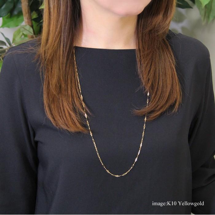 ロングネックレス 18金ネックレス レディース ペンダント k18 30 ロングネックレス 18金ネックレス レディース ペンダント k18 30