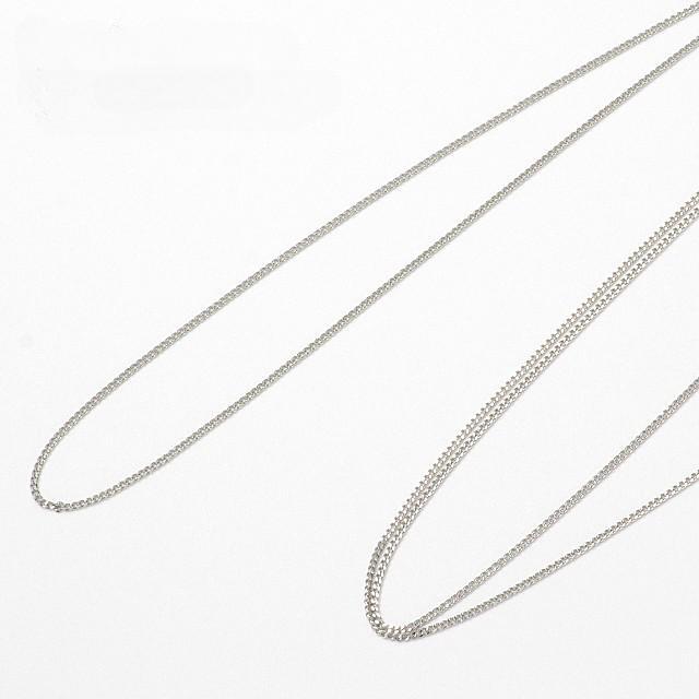 ロングネックレス プラチナ ネックレス 60cm チェーン Pt850 ロングネックレス プラチナ ネックレス 60cm チェーン Pt850