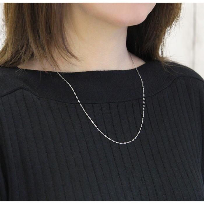 ロングネックレス プラチナ ネックレス 50cm チェーン Pt850 ロングネックレス プラチナ ネックレス 50cm チェーン Pt850