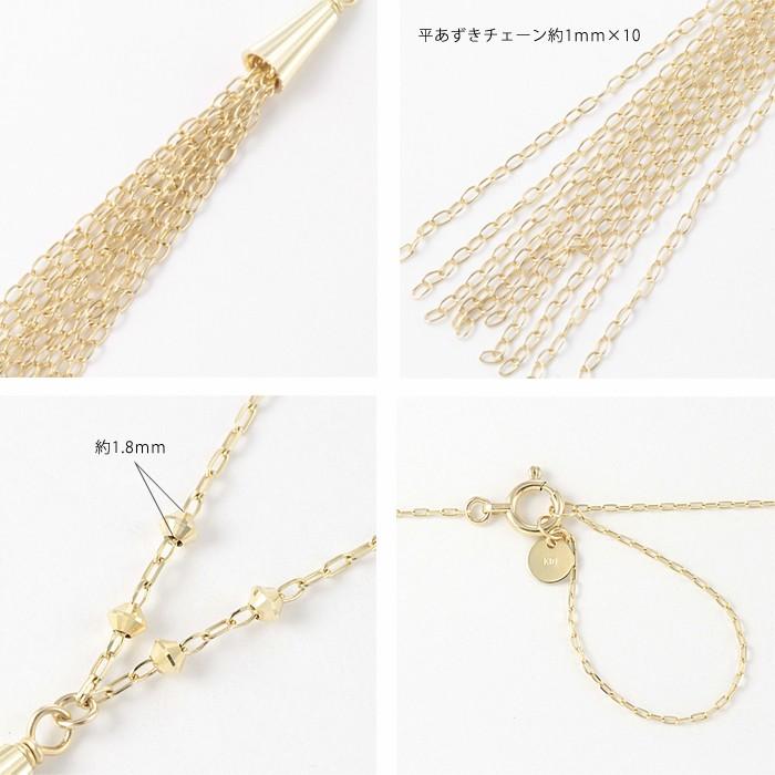 ネックレス レディース k10 10金 Y字 ロングネックレス タッセル ネックレス レディース k10 10金 Y字 ロングネックレス タッセル