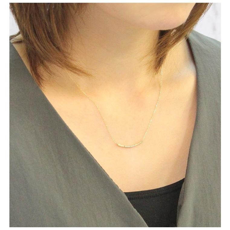 ネックレス レディース ゴールド ダイヤモンド k10 10金 爆買い