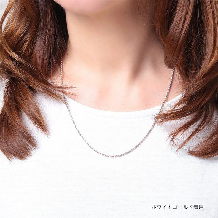 K18 18金 レディース イエローゴールド パイプ ロープチェーン 2mm幅 50cm k18 ネックレス 18k スクリュー 18金 ネックレス｜jewelryprecious｜09