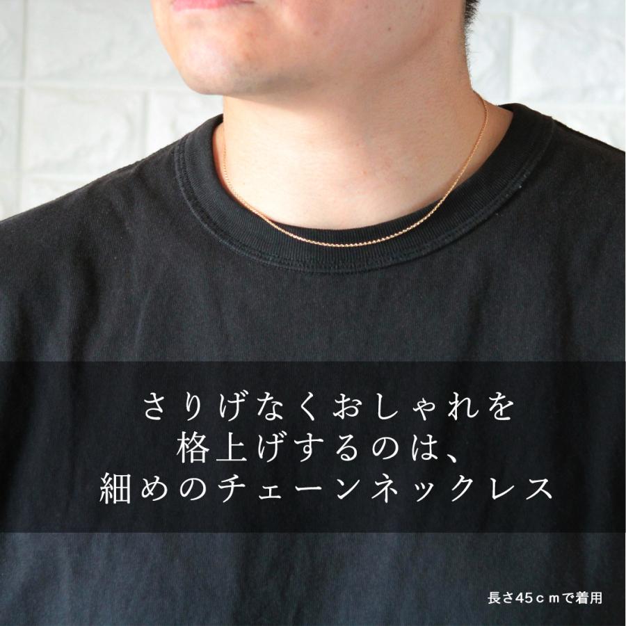 k18 ネックレス チェーン 50cm 18金 チェーンネックレス メンズ 金 細い ゴールド イエローゴールド 長さ調節可能 爆買い クリスマスの画像