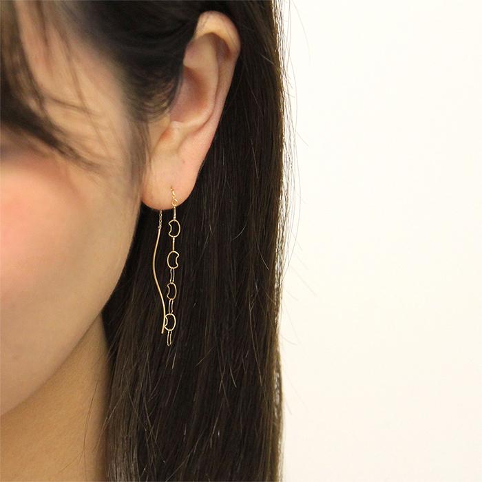 ピアス 10金 k10 10k レディース 金属アレルギー ニッケルフリー 