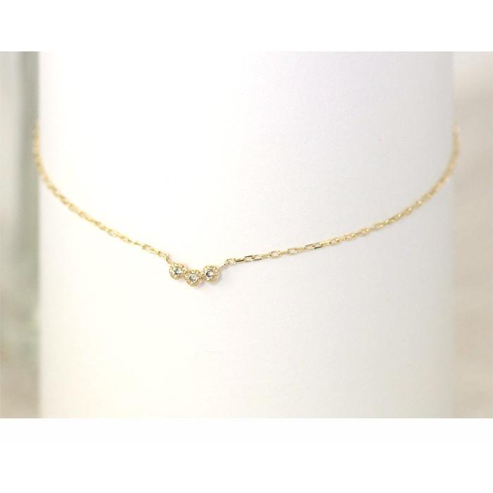ブレスレット 18k k18 18金 レディース ダイヤモンド ダイヤ ゴールド