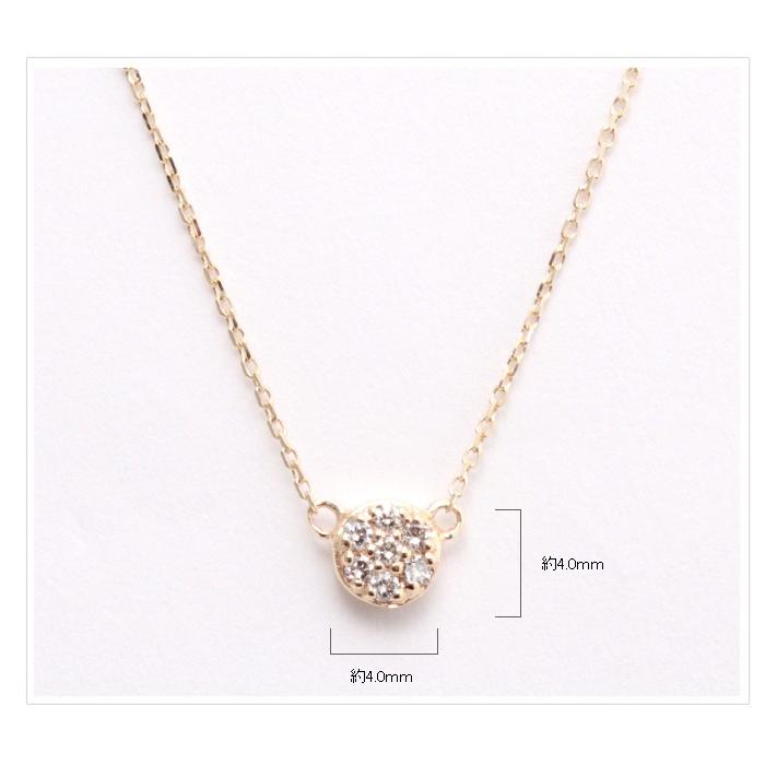 ネックレス レディース ペンダント k10 ゴールド ダイヤモンド