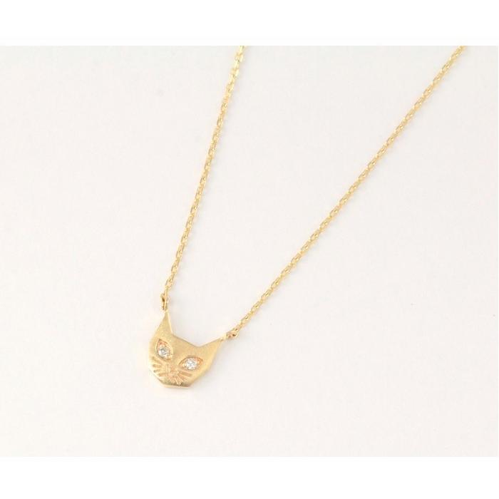 10金ネックレス レディース ペンダント k10 レディース ネコ 猫 ねこ cat 10k ダイヤモンド ゴールド イエローゴールド ピンク ホワイト 爆買い クリスマス_6