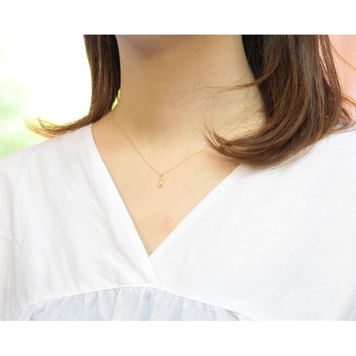 18金ネックレス レディース ペンダント k18 レディース 猫 ネコ ねこ cat 18k ゴールド ダイヤモンド｜jewelryprecious｜03