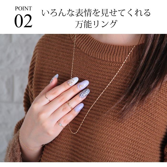 Vライン リング 18金 k18 18k 極細リング 華奢 シンプル ゴールド V字