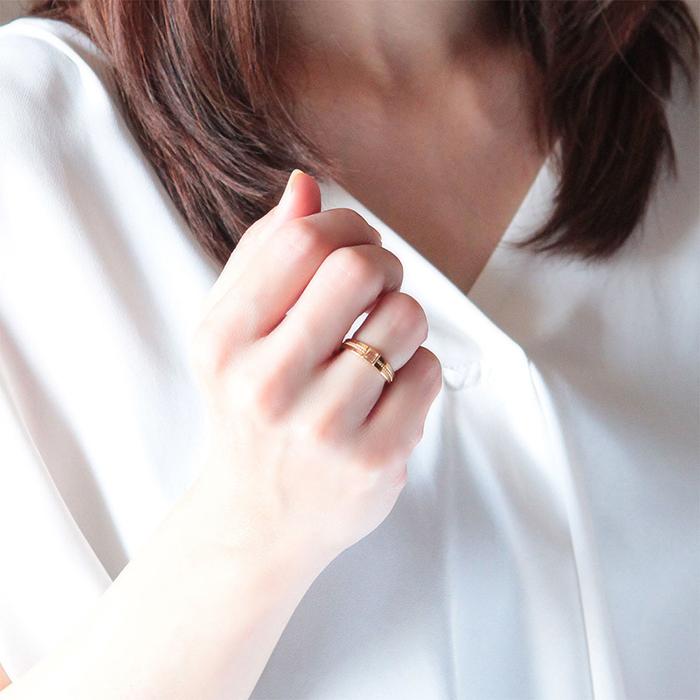 ペアリング 人気ブランド 30代 40代 20代 ブランド カップル シルバー 2本セット 指輪 名入れ 刻印 クリスマス 奇数サイズのみ 大きさ幅：約4 /23金YG特殊コーティング K23RGP