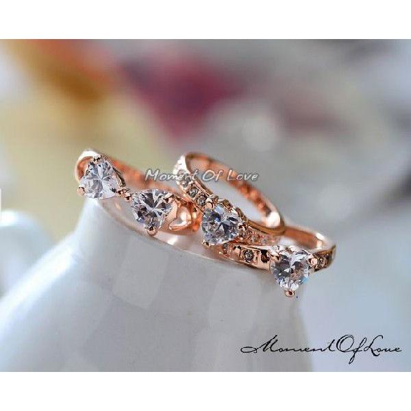 リメイク】K18YG ソリティア ダイヤモンド リング 0.10CT（コメ兵  