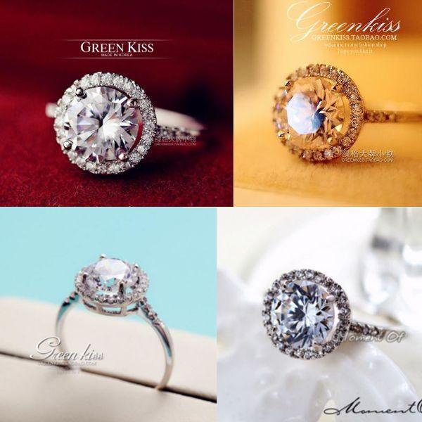 K18 ダイヤ4ヶ入1.2ct、リング