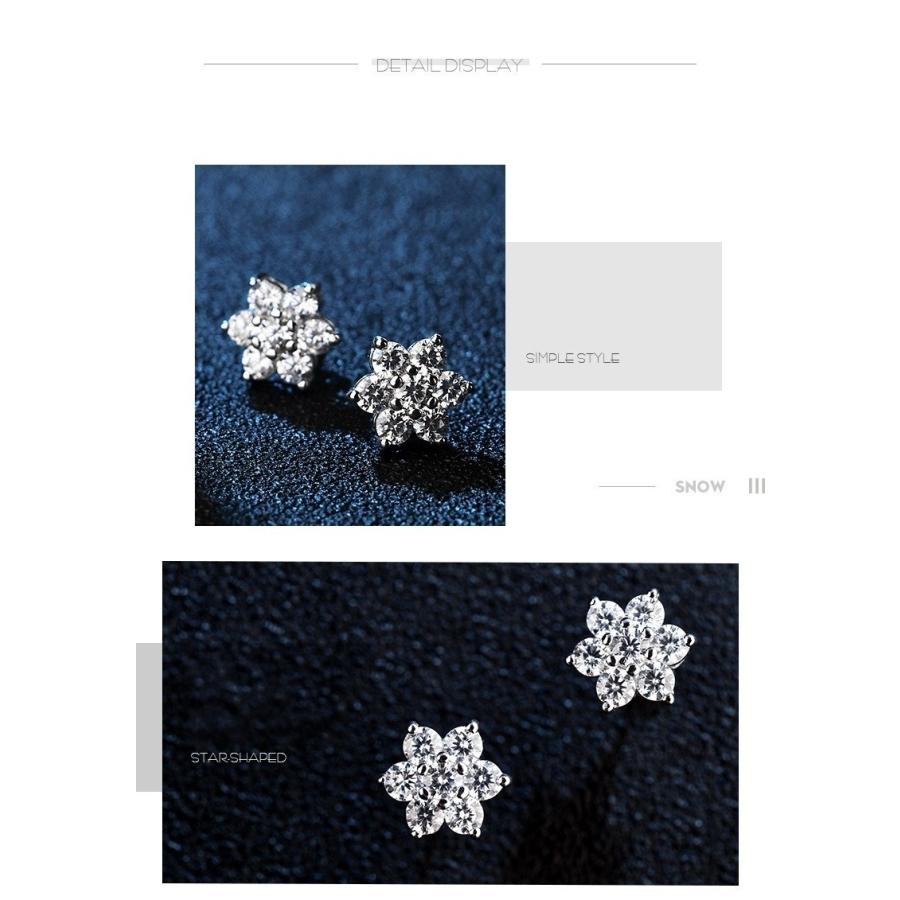 SWAROVSKI（スワロフスキー） ピアス レディース 高級 雪の結晶 雪華