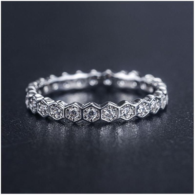 SWAROVSKI（スワロフスキー） 指輪 リング 真っ直ぐなデザイン重ね使い