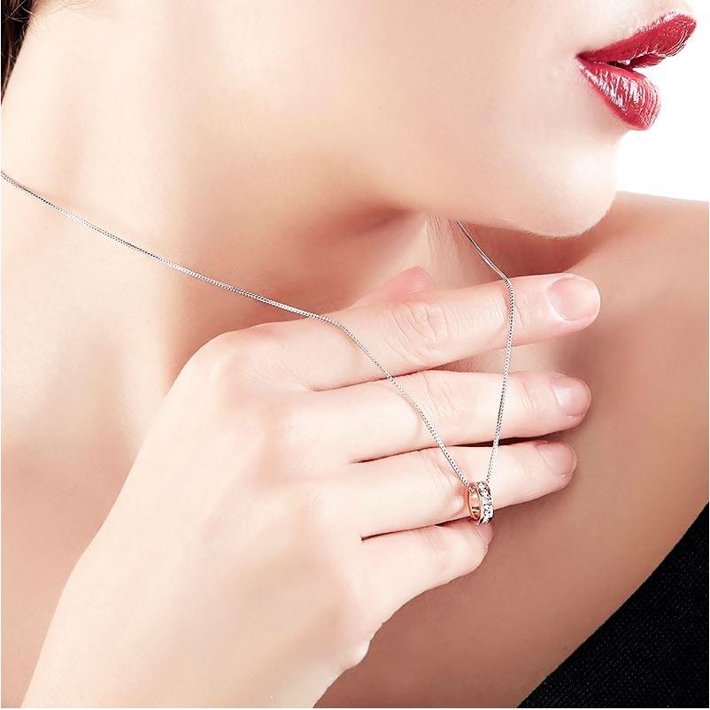 SWAROVSKI ネックレス スワロフスキー フルエタニティ 可愛い