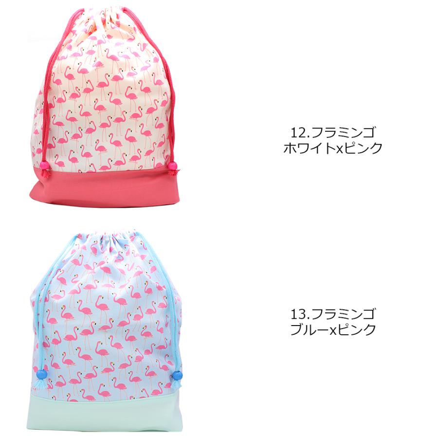 限定価格セール 巾着袋 女の子 Lサイズ 体操着袋 体育着袋 体操袋 体育袋 大 巾着 着替え袋 小学生 幼稚園 入学準備 保育園 ユニコーン リボン 花柄 ねこ フラミンゴ 北欧 Supplystudies Com