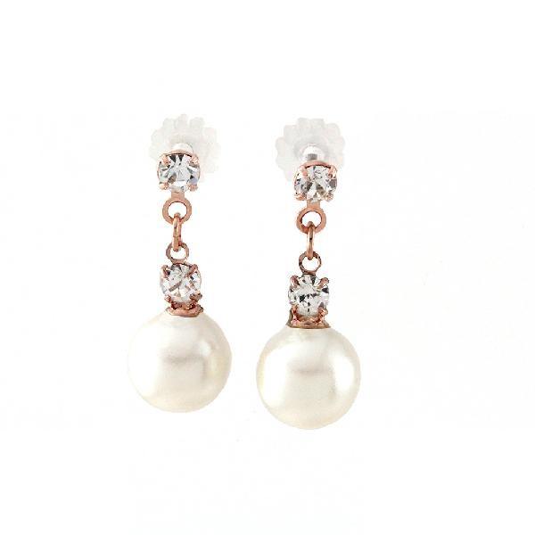 イヤリング ピアス スワロフスキー パール シンプル 華やか 20代 30代