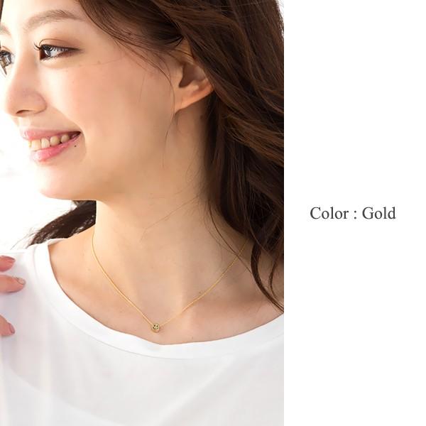 スマイリー ニコちゃん スマイル ネックレス ニッケルフリー 金属