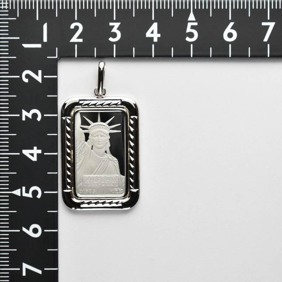 保証書付プラチナ女神トップPt999.5 20g Pt850枠付　Type-SP tomatosarada リバティコイン Pt999.5(純プラチナ) 5g リバティ