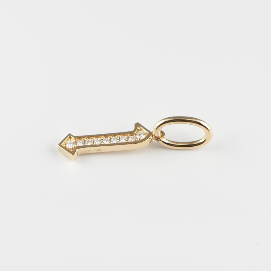 ペンダントトップ K18 ダイヤモンド付 (Type-No.1) 新品 : Jewelry Win