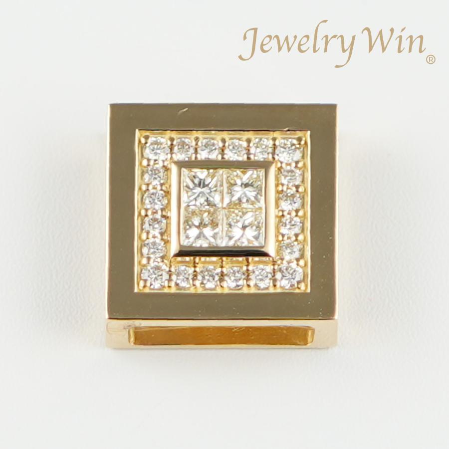 ペンダントトップ K18 ダイヤモンド付 (Type-PR-C) 新品 : Jewelry Win