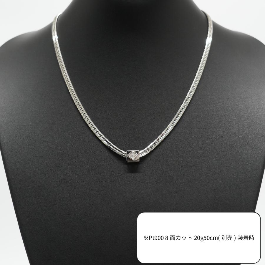 ペンダントトップ Pt900 ダイヤモンド付 (Type-DC-小) ※リバーシブル