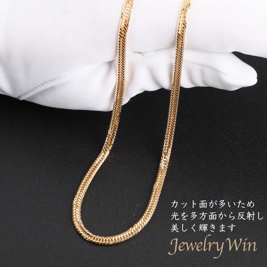 喜平 ネックレス 18金 K18 トリプル 12面 10g 40cm 新品 造幣局検定