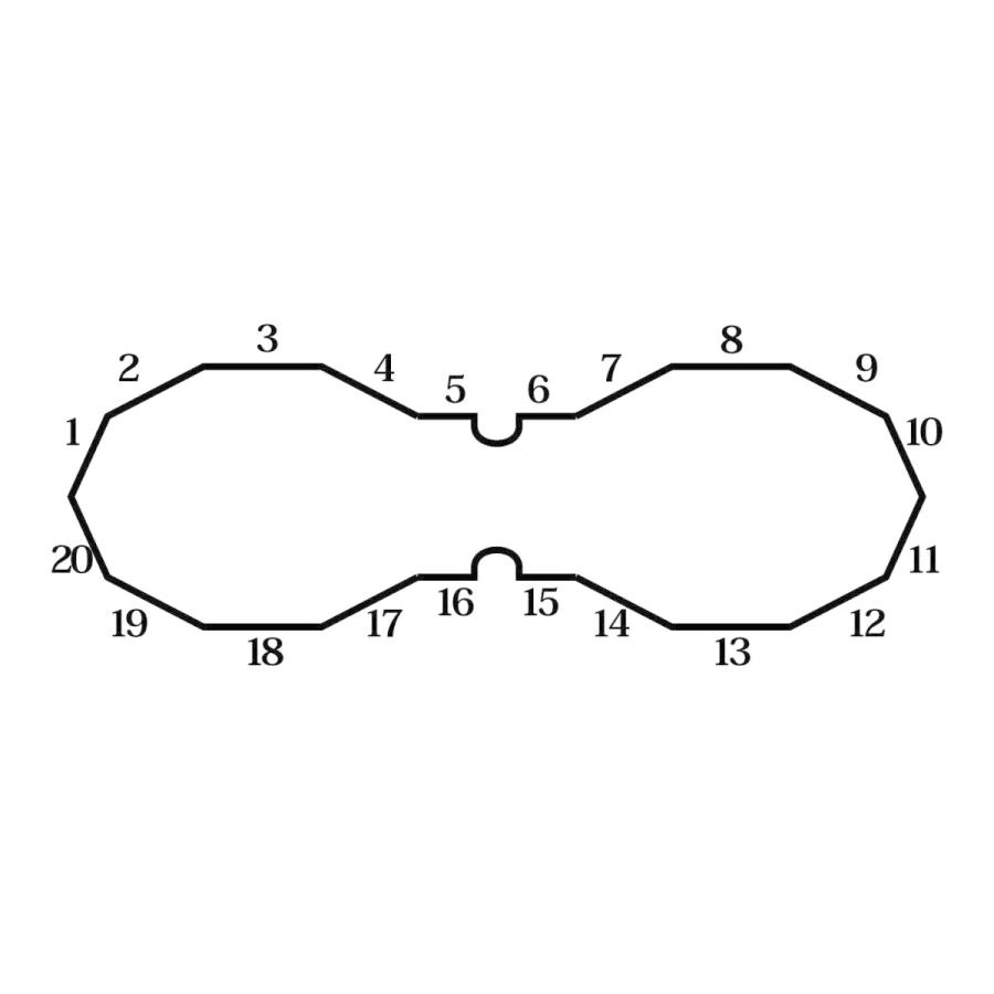 喜平 ネックレス 18金 K18 トリプル 20面 50g 50cm 新品 造幣局検定
