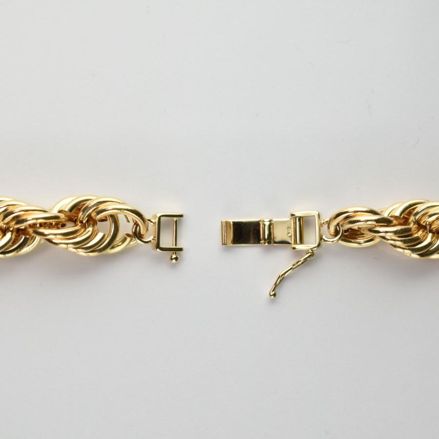 パイプロープ ネックレス K18 幅10mm 60cm 新品 : Jewelry Win - 通販 