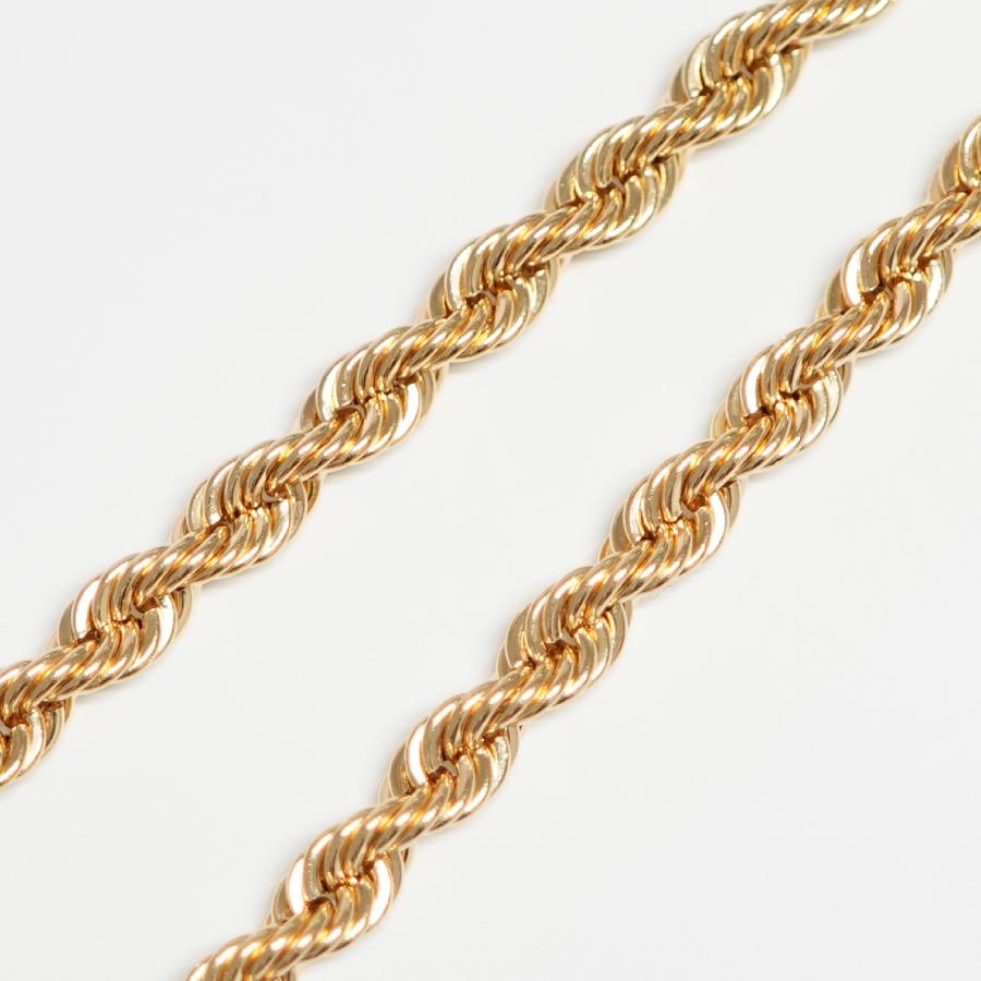 パイプロープ ネックレス K18 幅5mm 45cm 新品 : Jewelry Win - 通販