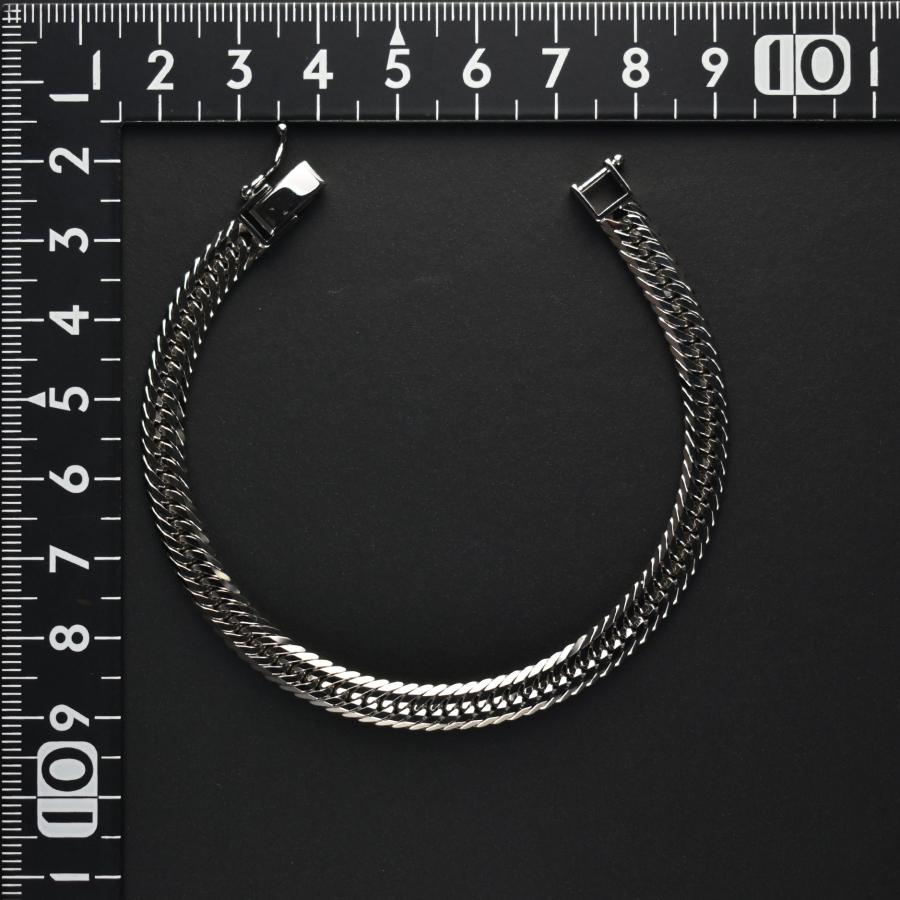 喜平 ブレスレット プラチナ Pt850 トリプル 12面 18g 18cm 新品 喜平 ブレスレット プラチナ Pt850 トリプル 12面 18g 18cm 新品