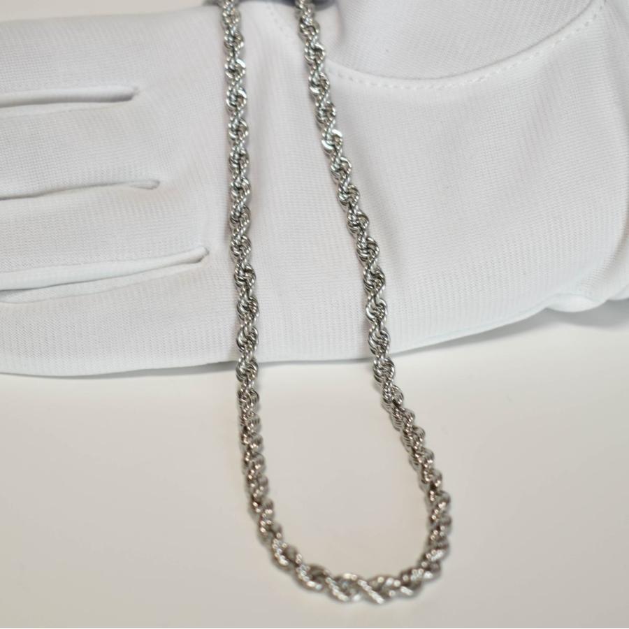 パイプロープ ネックレス Pt850 幅4mm 60cm 新品 : Jewelry Win - 通販