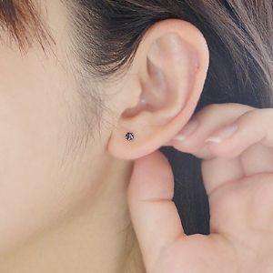 PT900ブラックダイヤモンドピアス両耳0.20カラットAAA pt900 プラチナ ブラックダイヤモンド ピアス AAAクラス 人気 0.20ct