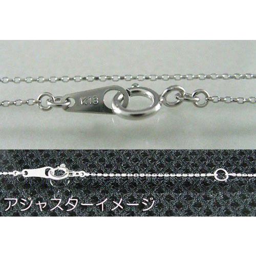 K18WG ホワイトゴールド 上質タヒチパール 黒蝶貝15.3mm ダイヤモンド D0.01ctの画像