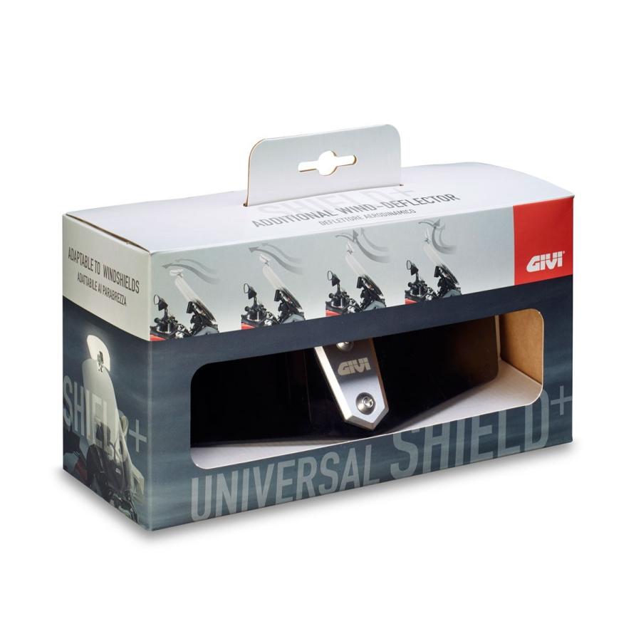 GIVI ジビ S180F ユニバーサルスポイラー ライトスモーク(ブラック透明) 角度調整可能なプラスアルファー スクリーン | GIVI | 03