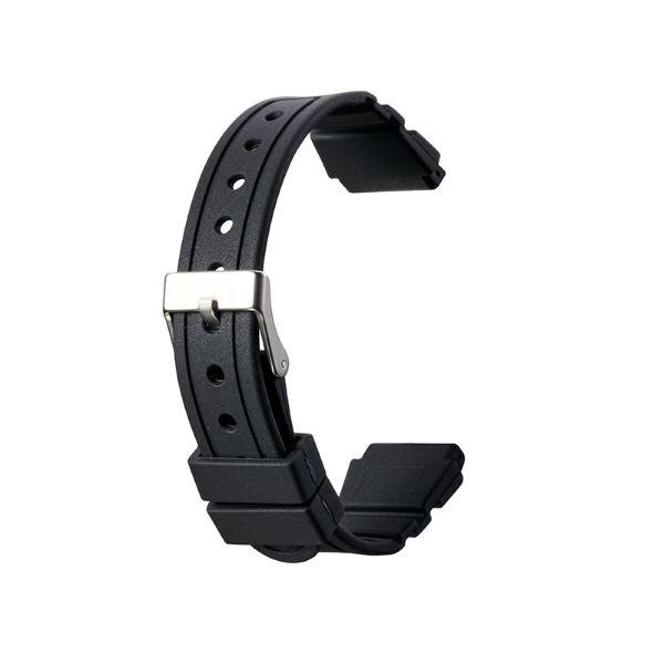 BAMBI バンビ 時計バンド ウレタン ブラック BGB114A 14mm