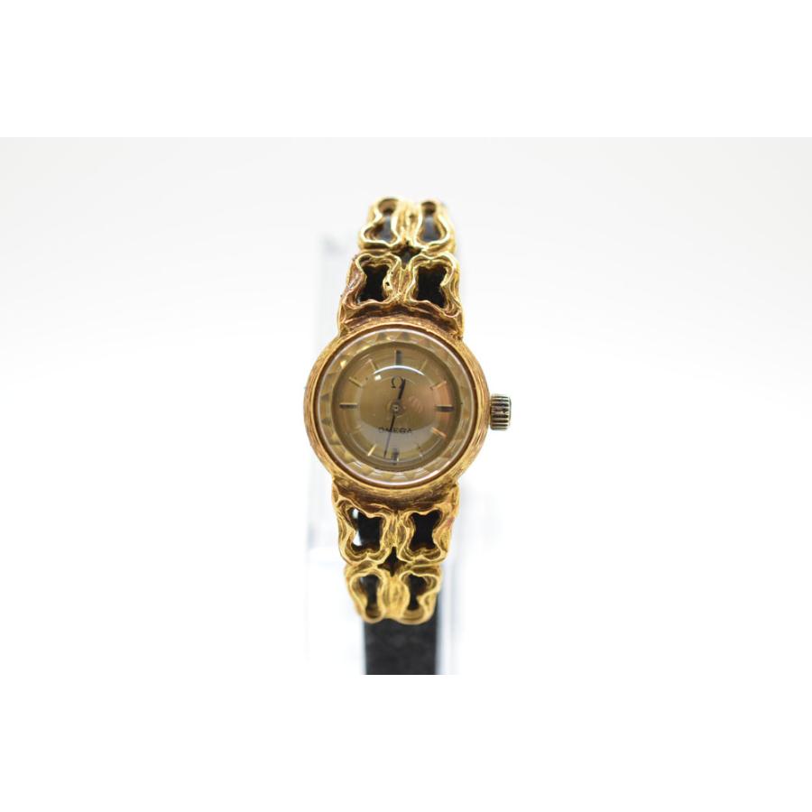 OMEGA オメガ レディース 手巻き K18 750 カットガラス cal650 OMEGA オメガ レディース 手巻き K18 750 カットガラス cal650