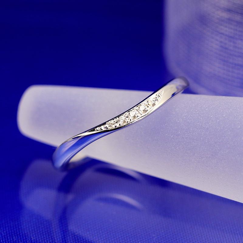 結婚指輪 ダイヤモンド プラチナ pt950 ダイヤ 指輪 ウェーブ 内甲丸 マリッジリング 刻印・シークレットストーン無料 FourLovers Angela 結婚指輪 ダイヤモンド プラチナ pt950 ダイヤ 指輪 ウェーブ 内甲丸 マリッジリング 刻印・シークレットストーン無料 FourLovers Angela