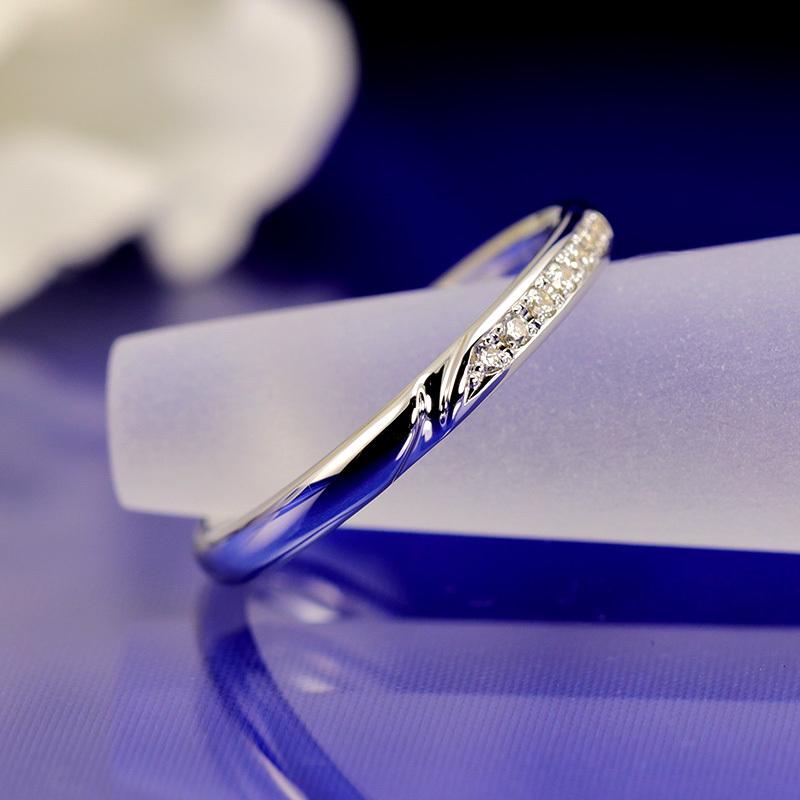 Jeweluce 結婚指輪 ダイヤモンド プラチナ pt950 ダイヤ 指輪 内 Jeweluce 結婚指輪 ダイヤモンド プラチナ pt950 ダイヤ 指輪 内