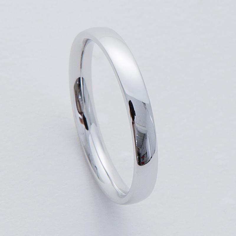 結婚指輪 プラチナ pt950 指輪 内甲丸 マリッジリング 刻印・シークレットストーン無料 FourLovers Piano メンズの画像