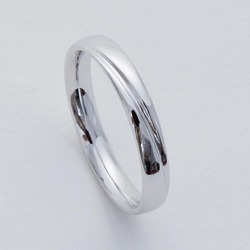 結婚指輪 プラチナ pt950 指輪  内甲丸 マリッジリング 刻印・シークレットストーン無料 FourLovers Sogno メンズの画像
