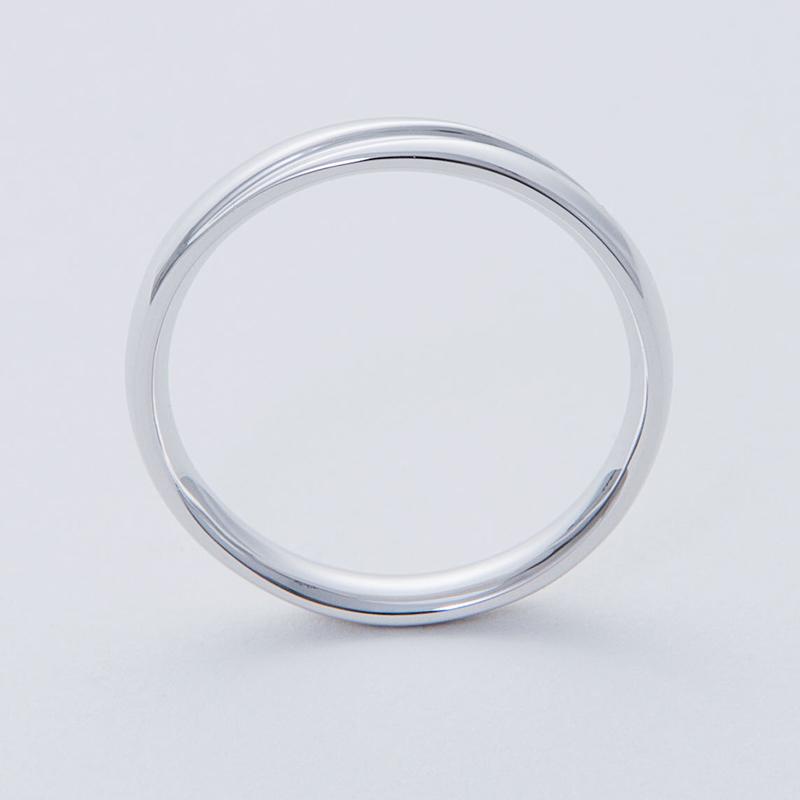 結婚指輪 プラチナ pt950 指輪  内甲丸 マリッジリング 刻印・シークレットストーン無料 FourLovers Sogno メンズの画像