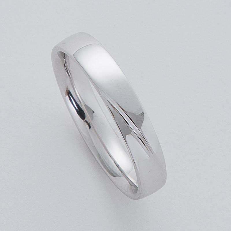 結婚指輪 プラチナ pt950 指輪  マリッジリング 刻印・シークレットストーン無料 FourLovers Bonheur メンズの画像