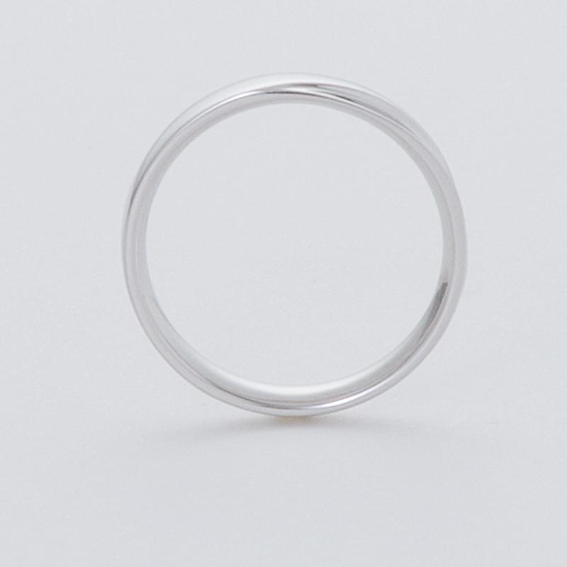 結婚指輪 プラチナ pt950 指輪  マリッジリング 刻印・シークレットストーン無料 FourLovers Bonheur メンズの画像